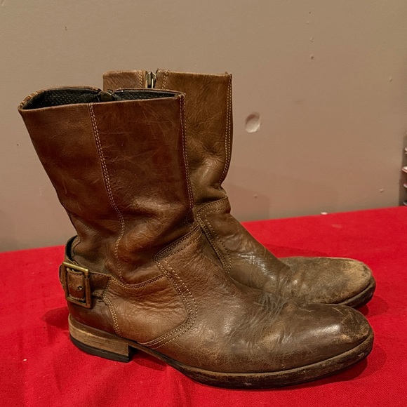 Cole Haan Other - Cole Haan Men's Distressed Brown Leather Boots
